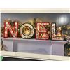 Image 4 : Wooden Letters With LED Festive Winter Scene – Noel