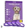 Image 1 : TriOak Dog Calming Collar With Pheromones, 4-Pack, 25 Inches Long Each