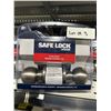 Image 3 : 3 Safe Lock by Weiser Keyed Entry Door Knobs