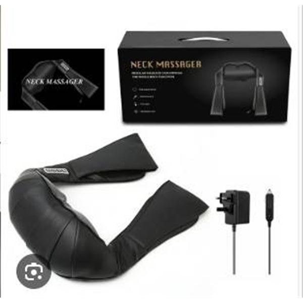 Electric Neck Massager with DC12V Voltage and 24W Power