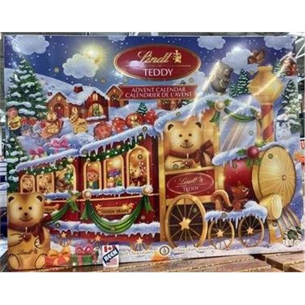 Lindt Teddy Advent Calendar with Assorted Chocolates, 258g