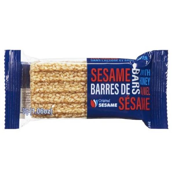 Sesame Snaps Net Weight 1.26 kg, Box Contains 36 Packs, Vegan and Gluten-Free
