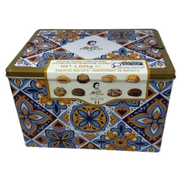 Matilde Vicenzi Assorted Biscuits Tin 1.02kg