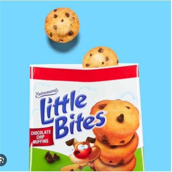 Sara Lee Little Bites Mega Pack, Chocolate Chip Muffins, 20 Pouches