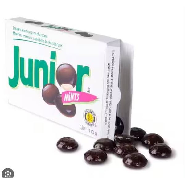 Junior Mints 12 x 113g Milk Chocolate Mints
