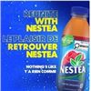 Image 1 : Nestea 12-Pack of 473 mL Bottles, Raspberry Flavored Iced Tea