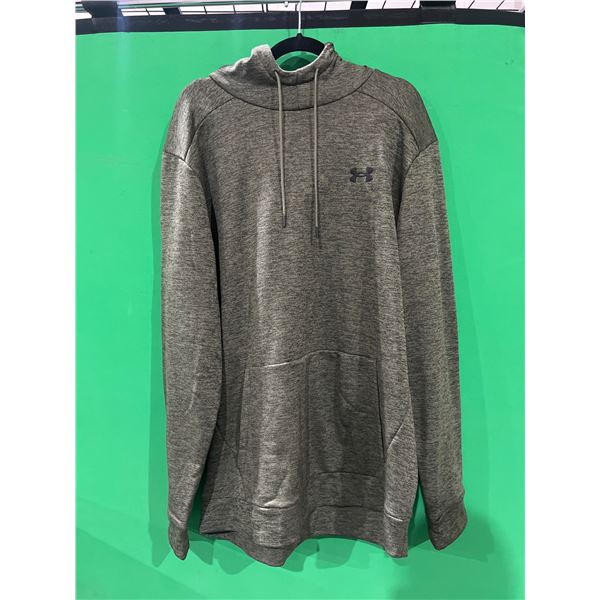 Under Armour Men’s Hoodie Loose Fit Green Size 2XL