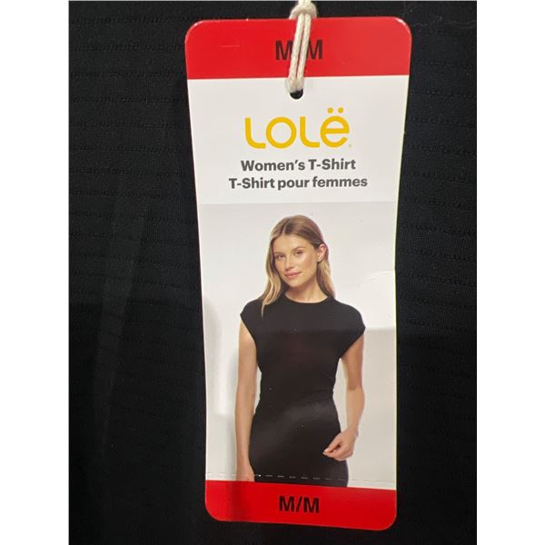 Lole Women’s T-Shirt Black Size Medium