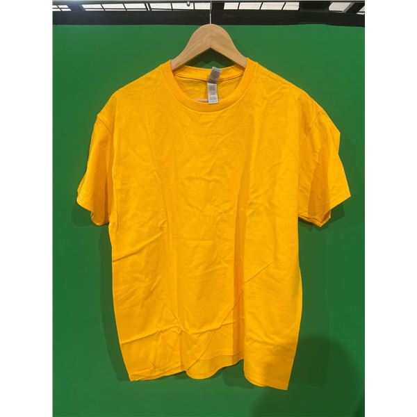 Gildan Ultra Cotton T-Shirt Large Yellow