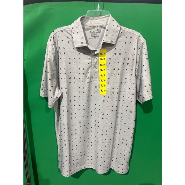 Ben Sherman Sport Men’s S/P Short-Sleeve Polo Shirt with UPF 30