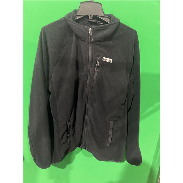 Auclair Black Medium Full-Zip Fleece Jacket