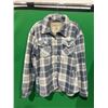 Image 1 : Sage Collective Sherpa-Lined Plaid Jacket with Button Closure – Size XLTG