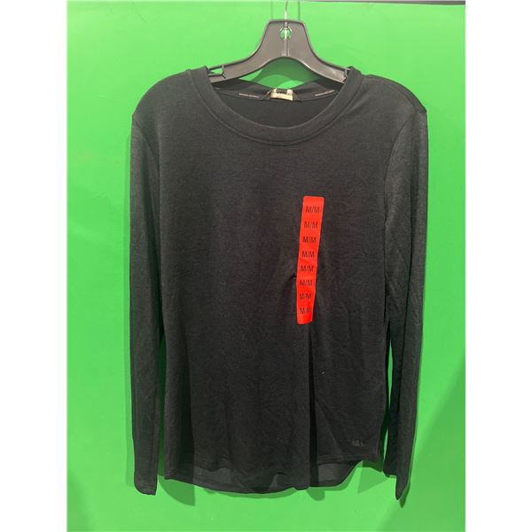 Banana Republic Long-Sleeve Top, Black, Size M/M