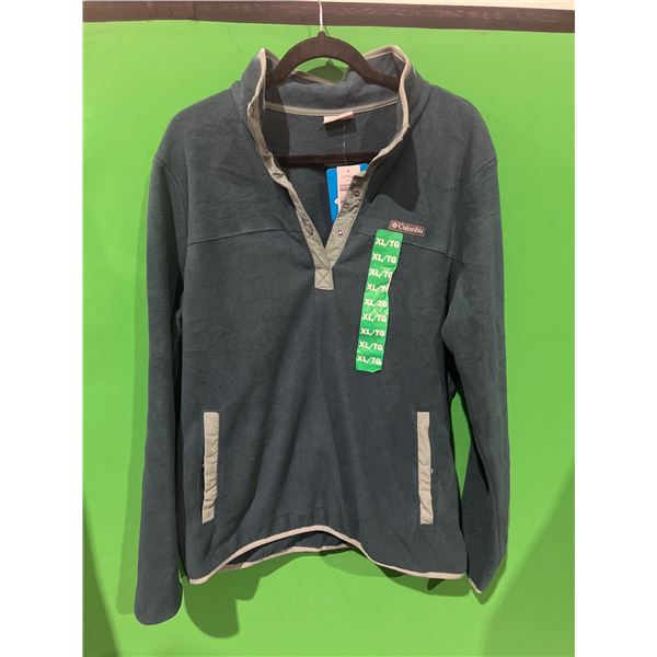 Columbia Sportswear Pullover Fleece, Size XL, Teal