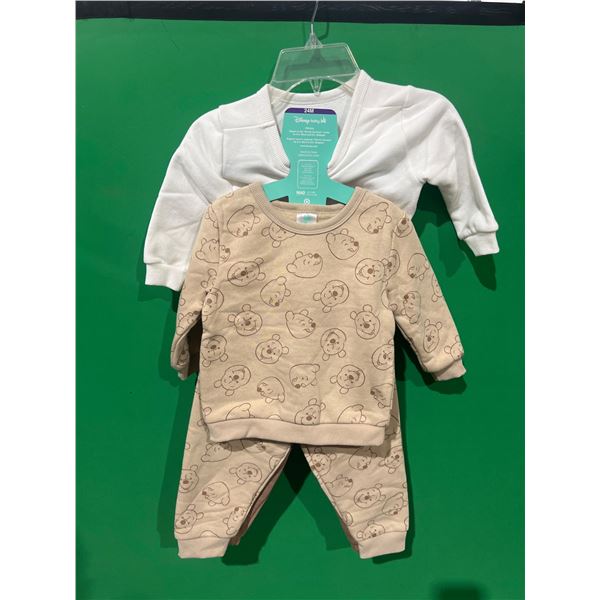 Disney Baby Winnie the Pooh 4 Piece Toddler Outfits , Size 24M
