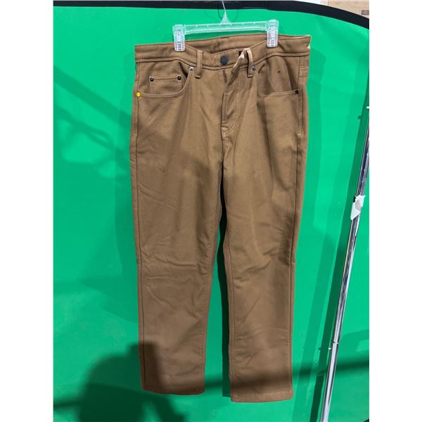 CAT 32 x 30 Fleece-Lined Canvas Pants Mens