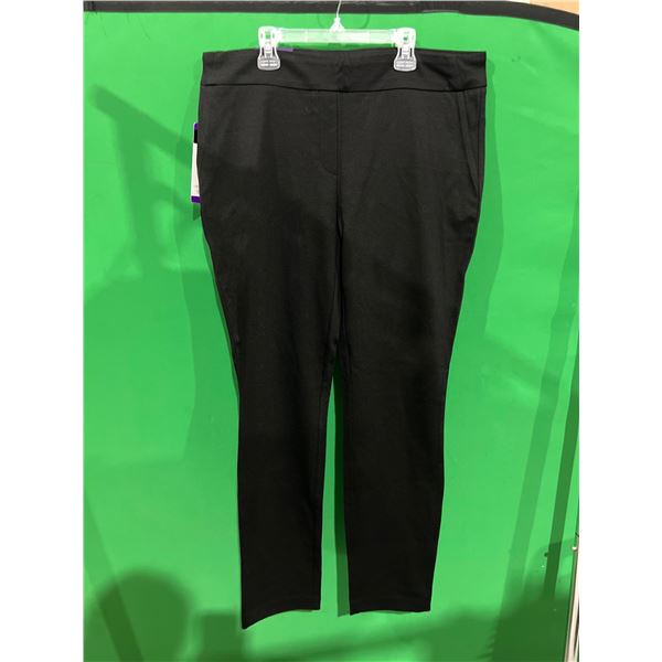 Women’s Dalia Pants with Built-In Tummy Control Panel, Size 14, 76 cm Inseam