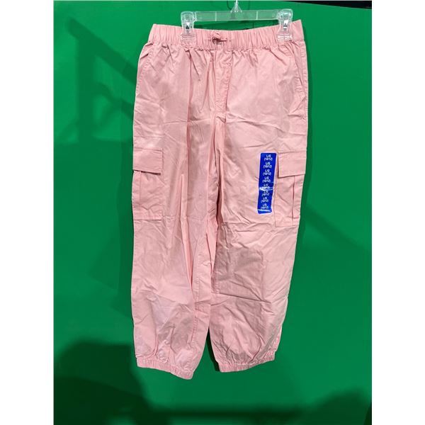 Gap Kids Lightweight Girls Cargo Pants in Pink Size Large