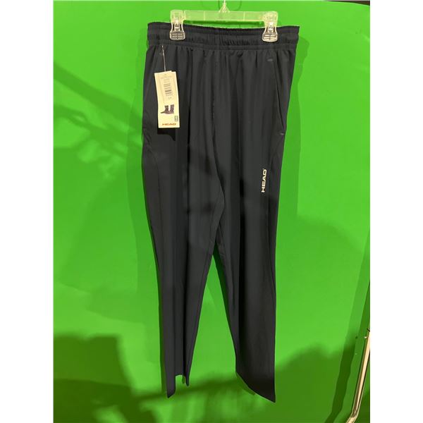 Head Classic Men’s Athletic Pants With Elastic Waist, Navy Size Small