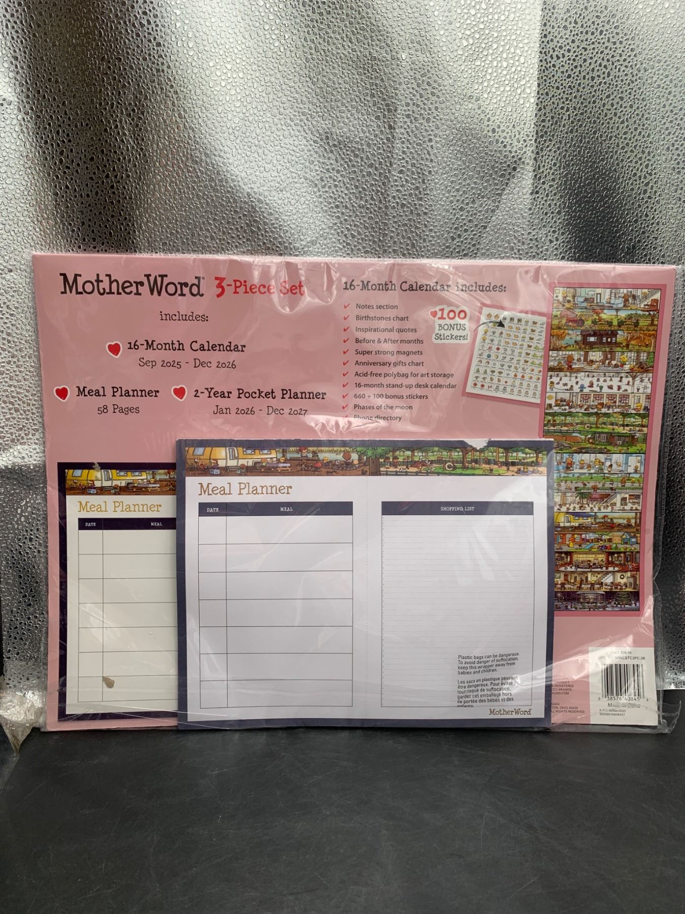 MotherWord Ultimate Family Calendar 2026 – 16-Month Calendar with Meal ...