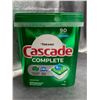 Image 1 : Cascade Complete Fresh Scent Dishwasher Detergent Pods, 90 Count