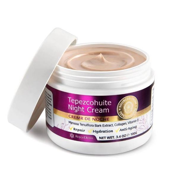 RoyceDerm Tepezcohuite Night Cream 3.4 oz (100 g)