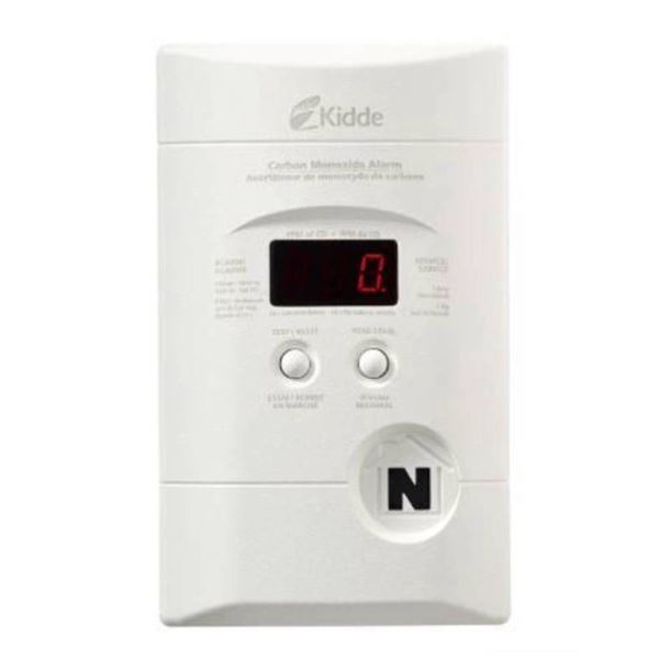 Kidde Carbon Monoxide Alarm With Digital Display, Plug-In