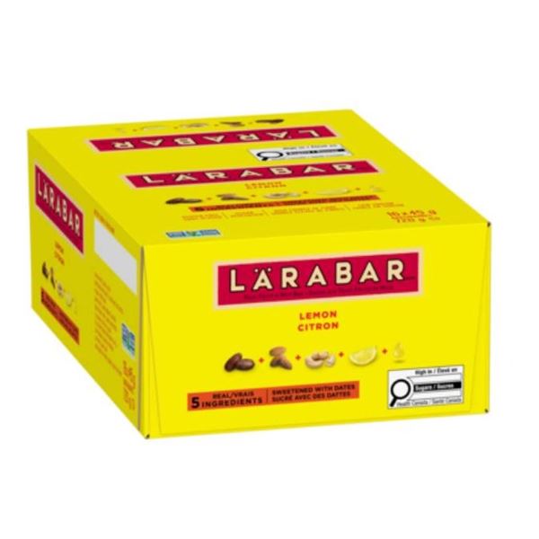 LARABAR Lemon Flavor Multipack – 16 Bars (16 x 45g)