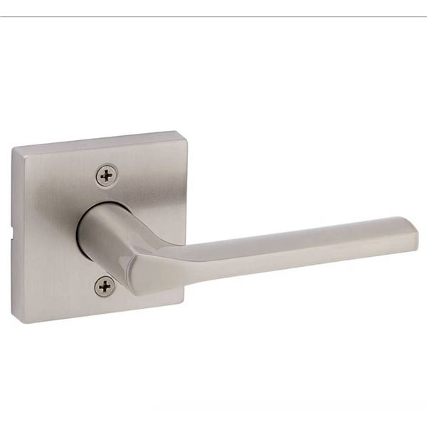 Weiser SHD12 Lisbon Satin Nickel Dummy Lever Lock, Set of 2