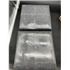 Image 4 : Acrux7 2 Pack Dorm Storage Cushions, Grey