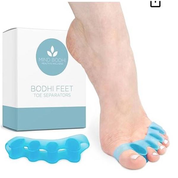 Lot of 4 Mind Bodhi Toe Separators/Toe Spacers – For Men and Women – Correcting Bu