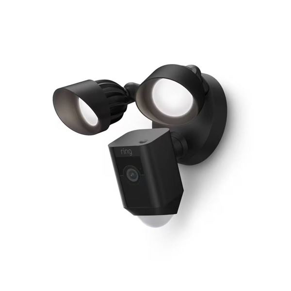 Ring Floodlight Cam Wired Plus with Dual LED Lights and Camera