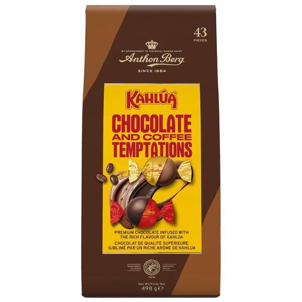 Kahlua Chocolate and Coffee Temptations, 498 g