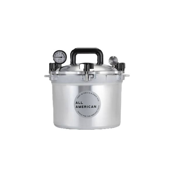 All American Model 910 Heavy Cast Aluminum Pressure Canner, 10.5 QT