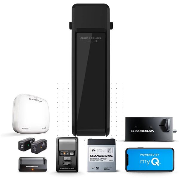 Chamberlain RJ020C Wall Mount Smart Garage Door Opener