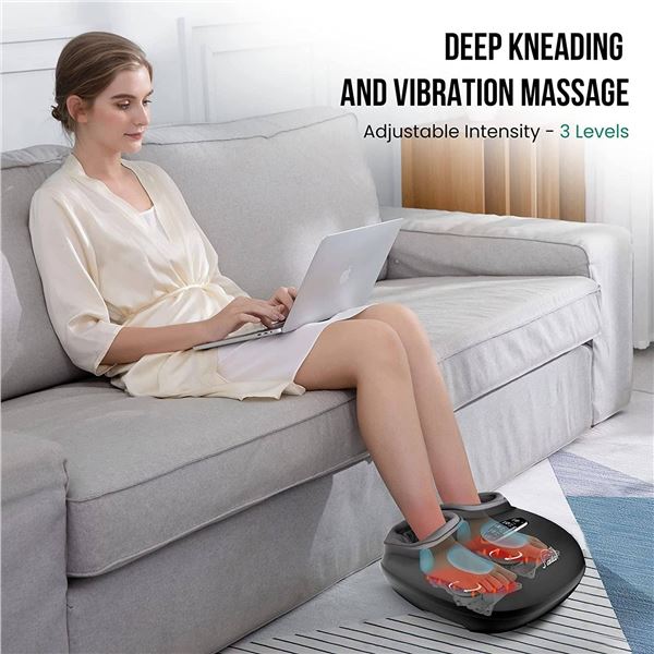 Comfier Foot Massager with Heat and Shiatsu Functionality
