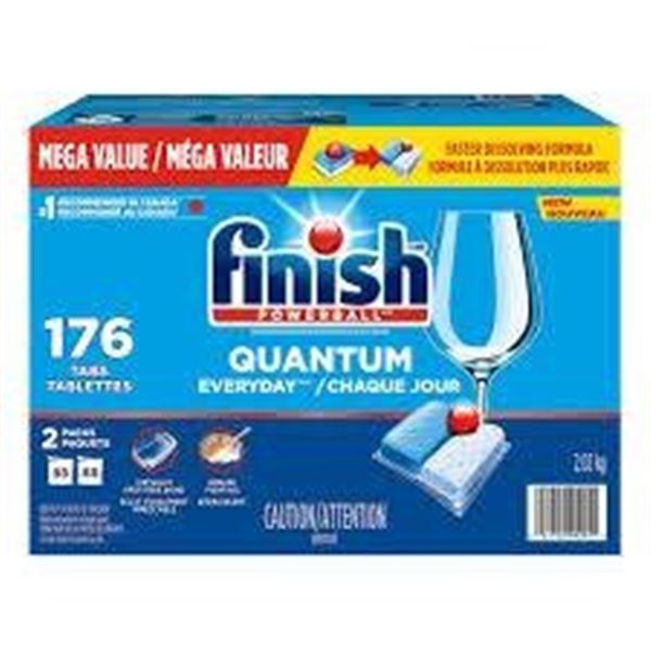 Finish Quantum Powerball Dishwasher Detergent Tabs – 176 Count