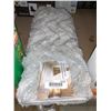 Image 2 : Chevron Bath Mat in Gray Color with Plush Texture