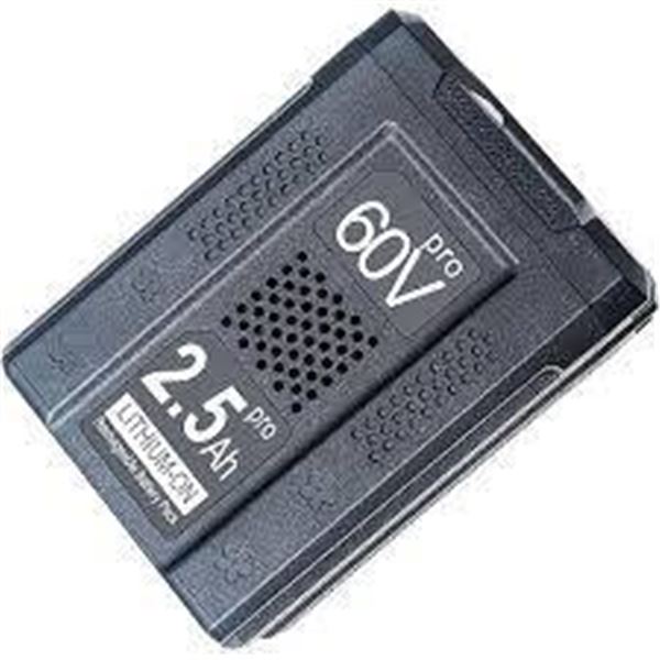 60V 2.5Ah Lithium-Ion Rechargeable Battery Pack