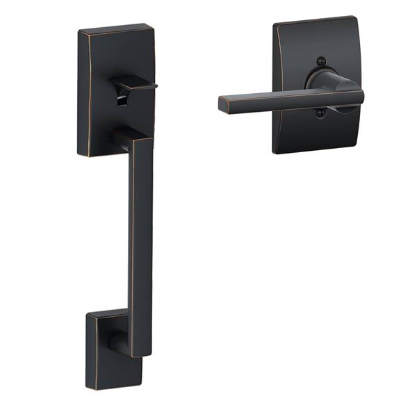 Schlage FE285 CEN 716 LAT Entrance Handle With 1-3/4 Inch Door Strike