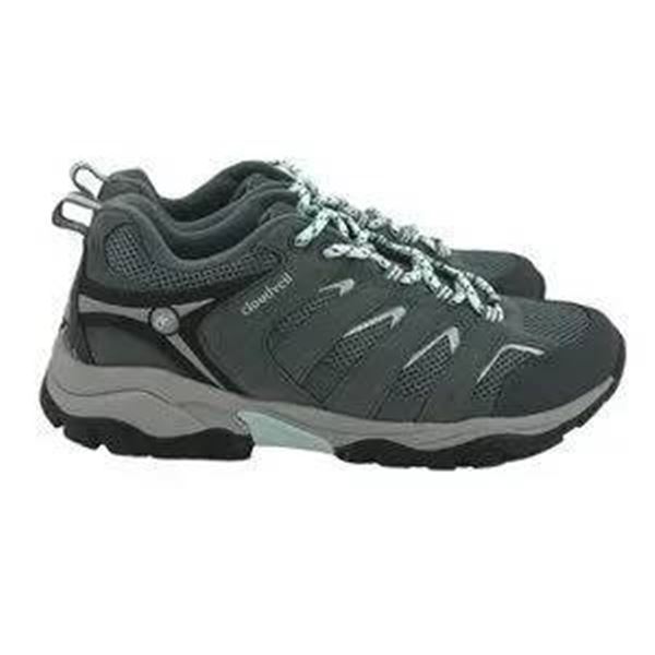 Cloudveil Women’s Expedition Hiker Shoes, Grey/Aqua Size 11