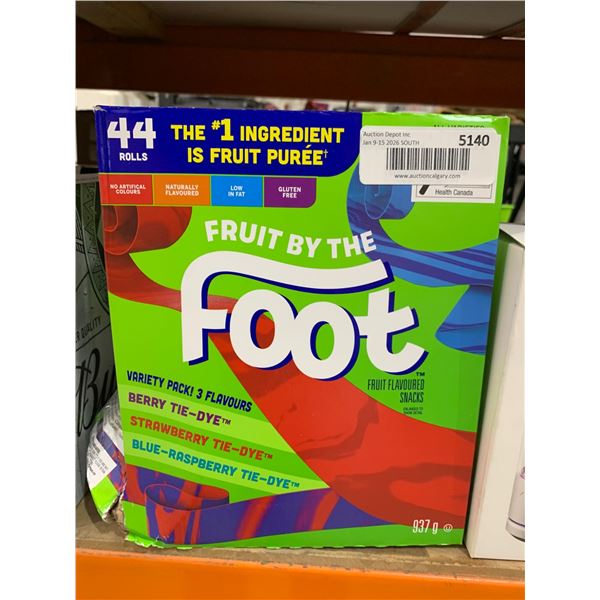 Fruit By The Foot Variety Pack, 44 Rolls, 937 g