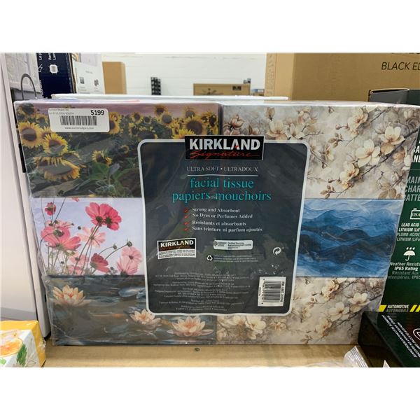 Kirkland Signature Facial Tissues Multipack with Assorted Designs