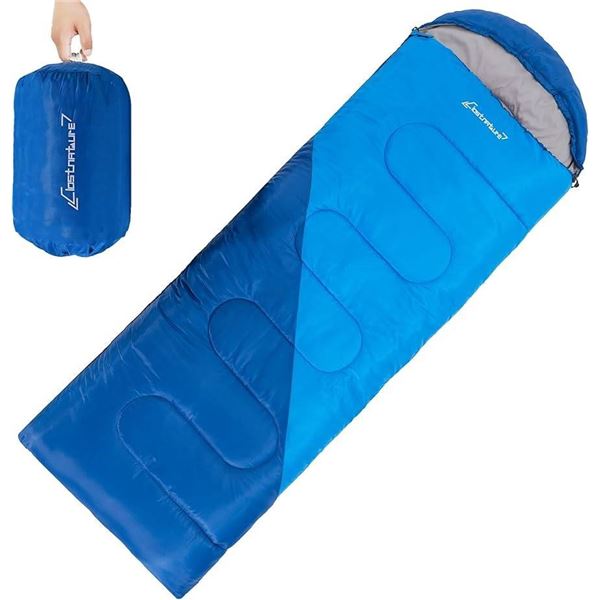 Lostnature Camping Sleeping Bag with Two-in-One Use