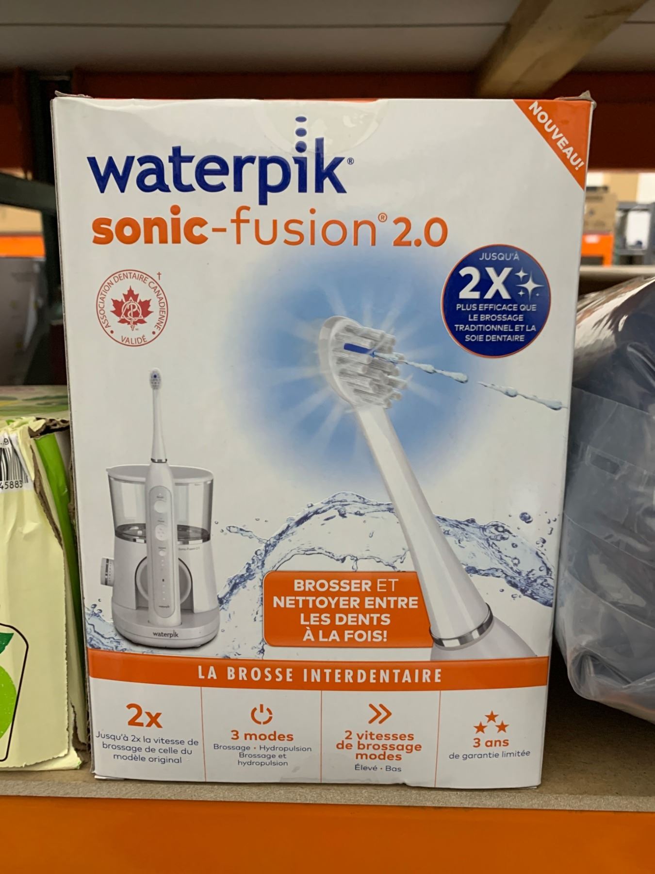 Waterpik Sonic-Fusion 2.0 Electric Toothbrush and Flosser