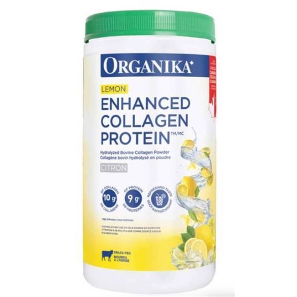 Organika Enhanced Collagen Protein Lemon 1 kg – 83 Servings