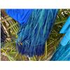 Image 11 : Qty 6 Blue and Green Metallic Artificial Grass Hula Skirts