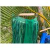 Image 14 : Qty 6 Blue and Green Metallic Artificial Grass Hula Skirts