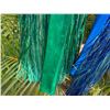 Image 15 : Qty 6 Blue and Green Metallic Artificial Grass Hula Skirts