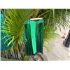 Image 3 : Qty 6 Blue and Green Metallic Artificial Grass Hula Skirts